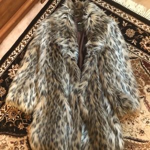 Vintage FAUX FUR COAT